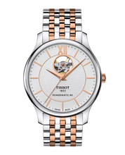 Load image into Gallery viewer, Tissot Tradition Open Heart Powermatic 80 T063.907.22.038.01 - Arnik Jewellers