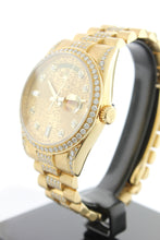 Load image into Gallery viewer, Rolex President Day Date Solid 18K Yellow Gold 118348 Jubilee Diamond Dial, Bezel & Lugs - Arnik Jewellers