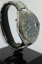 Load image into Gallery viewer, Rolex Yachtmaster Blue Dial Platinum Bezel 116622 Stainless Steel 40mm Oyster - Arnik Jewellers