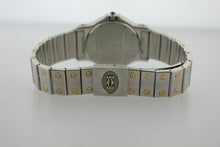 Load image into Gallery viewer, Cartier Santos Octagon 18K Yellow Gold & Stainless Steel 30mm Ivory Roman Dial 187902 - Arnik Jewellers
