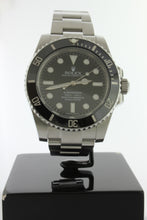 Load image into Gallery viewer, Rolex Submariner Stainless Steel Oyster Ceramic Bezel No Date Automatic 40mm 114060 - Arnik Jewellers