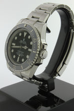 Load image into Gallery viewer, Rolex Submariner Stainless Steel Oyster Ceramic Bezel No Date Automatic 40mm 114060 - Arnik Jewellers