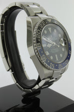 Load image into Gallery viewer, Rolex GMT Master II "The Batman" Black & Blue Ceramic Bezel 116710BLNR - Arnik Jewellers