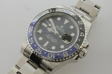 Load image into Gallery viewer, Rolex GMT Master II "The Batman" Black & Blue Ceramic Bezel 116710BLNR - Arnik Jewellers