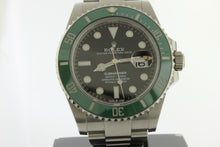 Load image into Gallery viewer, Rolex Submariner Date "Starbucks" Oyster Stainless Steel Green Ceramic Bezel Automatic 41mm 126610LV - Arnik Jewellers