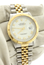 Load image into Gallery viewer, Rolex Datejust Thunderbird Turn-o-Graph 18K Yellow Gold & Steel 36mm White Roman Dial 16263 - Arnik Jewellers