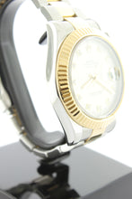 Load image into Gallery viewer, Rolex Datejust II 18K Yellow Gold & Stainless Steel Silver Diamond Dial 41mm Oyster 116333 - Arnik Jewellers