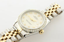 Load image into Gallery viewer, Rolex Datejust 31mm 18K Yellow Gold & Stainless Steel Jubilee Jubilee Arabic Dial 68273 Diamond Bezel - Arnik Jewellers