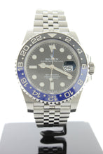 Load image into Gallery viewer, Rolex GMT Master II Black & Blue Batgirl Ceramic Bezel Stainless Steel Jubilee 126710BLNR - Arnik Jewellers