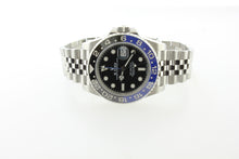 Load image into Gallery viewer, Rolex GMT Master II Black & Blue Batgirl Ceramic Bezel Stainless Steel Jubilee 126710BLNR - Arnik Jewellers