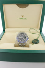 Load image into Gallery viewer, Rolex GMT Master II Black & Blue Batgirl Ceramic Bezel Stainless Steel Jubilee 126710BLNR - Arnik Jewellers
