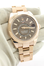 Load image into Gallery viewer, Rolex Sky Dweller 18K Everose Gold Oyster 336935 42mm Chocolate Dial - Arnik Jewellers