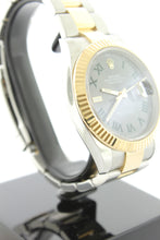 Load image into Gallery viewer, Rolex Datejust 41mm Wimbledon Dial Oyster 18K Yellow Gold & Stainless Steel 126333 - Arnik Jewellers