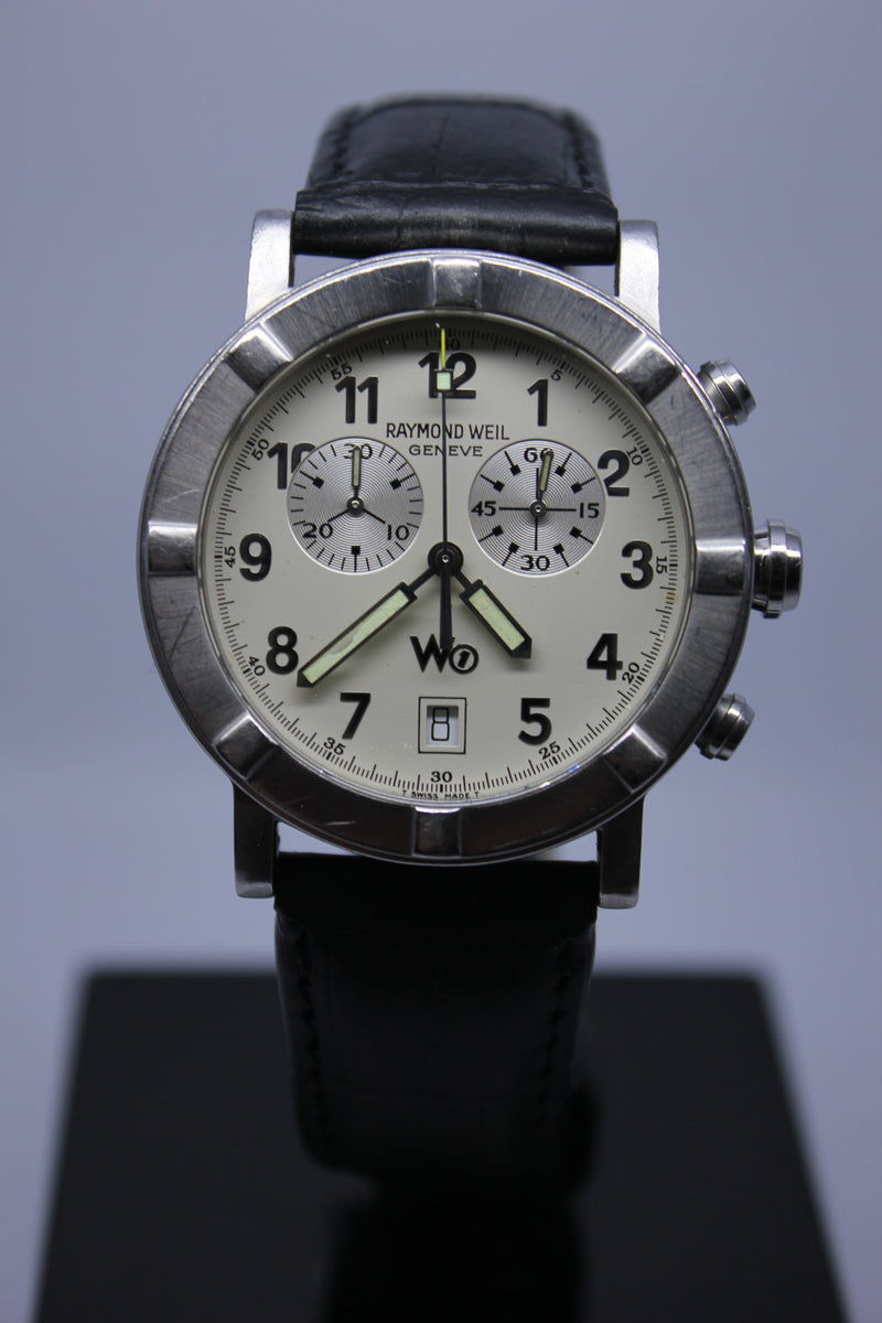 【高級】RAYMOND WEIL W1 Raymond Weil W1 Steel Chronograph 8000 Watch - Arnik Jewellers