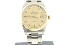 Load image into Gallery viewer, Rolex Air King Precision 18K Yellow Gold & Stainless Steel 34mm 5701 Champagne Dial - Arnik Jewellers