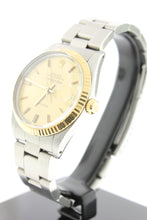 Load image into Gallery viewer, Rolex Air King Precision 18K Yellow Gold & Stainless Steel 34mm 5701 Champagne Dial - Arnik Jewellers