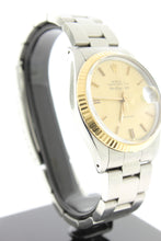 Load image into Gallery viewer, Rolex Air King Precision 18K Yellow Gold & Stainless Steel 34mm 5701 Champagne Dial - Arnik Jewellers