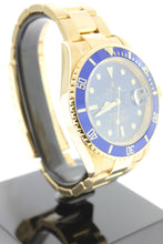 Load image into Gallery viewer, Rolex Submariner Date Solid 18K Yellow Gold Blue Dial 16618 40mm - Arnik Jewellers
