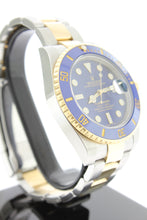 Load image into Gallery viewer, Rolex Submariner 18K Yellow Gold & Stainless Steel Blue Dial 116613LB Ceramic Bezel - Arnik Jewellers