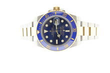 Load image into Gallery viewer, Rolex Submariner 18K Yellow Gold & Stainless Steel Blue Dial 116613LB Ceramic Bezel - Arnik Jewellers
