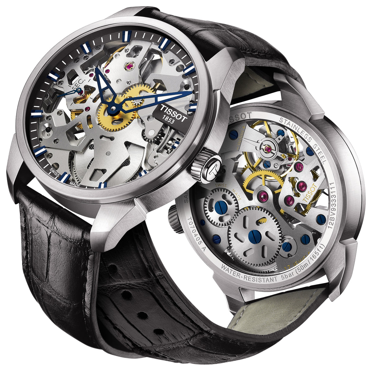 Tissot T Complication Squelette Mechanical T070.405.16.411.00 Arnik Arnik Jewellers