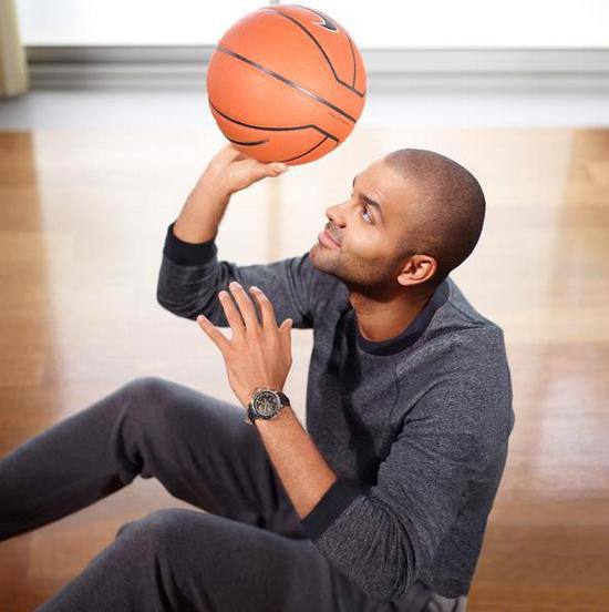 Tony Parker and Tissot - Arnik Jewellers