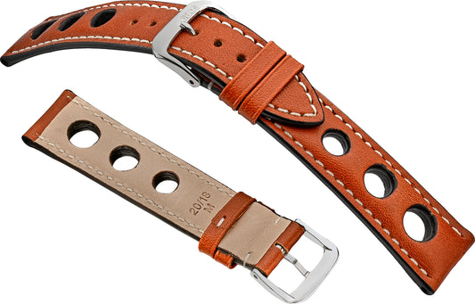 RIOS1931 Kaluga Genuine Russia Leather With Racing Holes R205