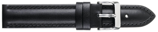 14mm Padded Sporty Leather - Black