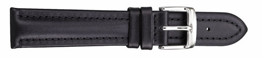 18mm Padded Waterproof Leather - Black