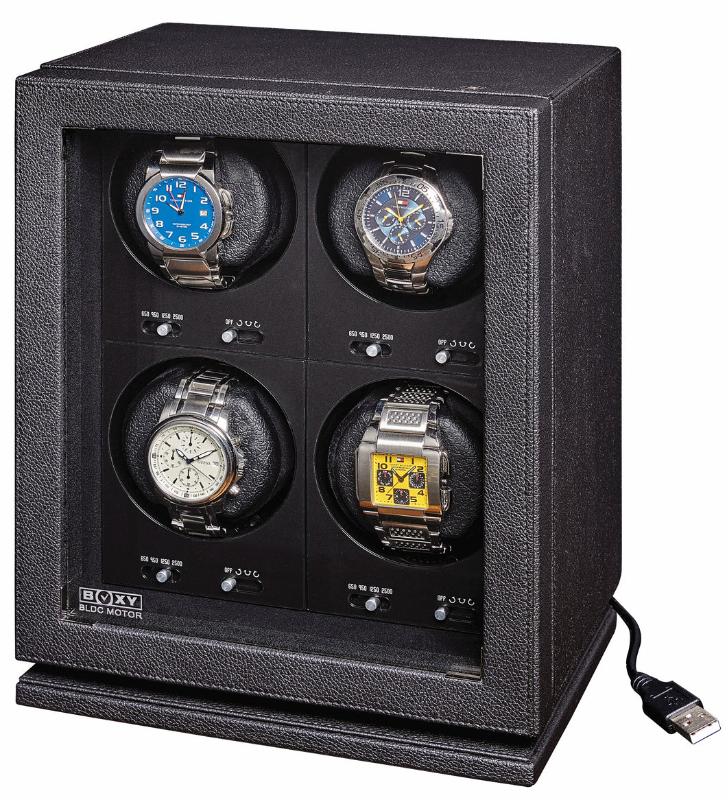 Boxy DC Series Quad Watch Winder - Arnik Jewellers