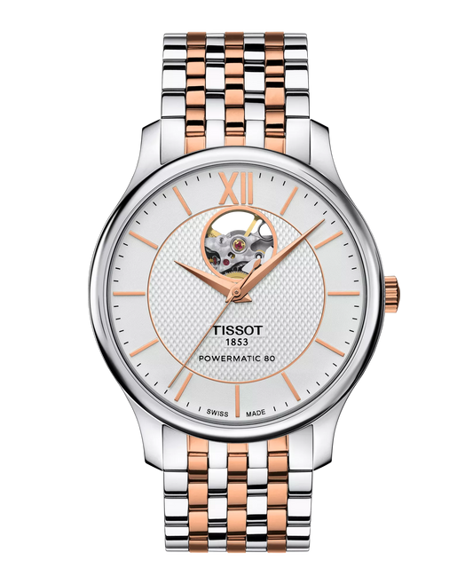 Tissot Tradition Open Heart Powermatic 80 T063.907.22.038.01 - Arnik Jewellers