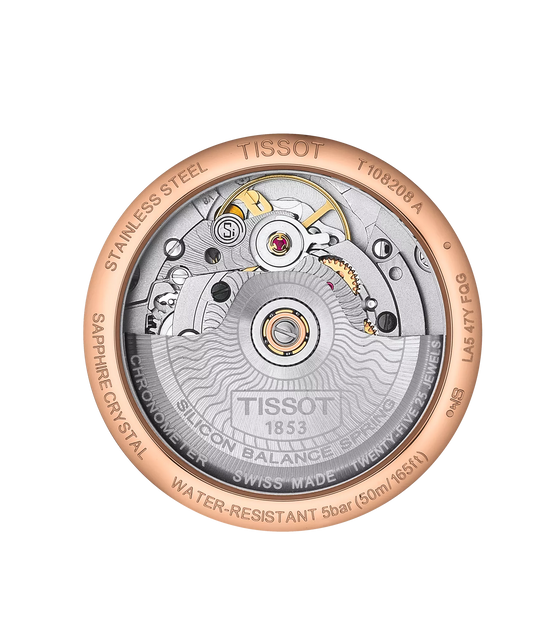 Tissot Ballade COSC Automatic Lady T108.208.33.117.00 - Arnik Jewellers