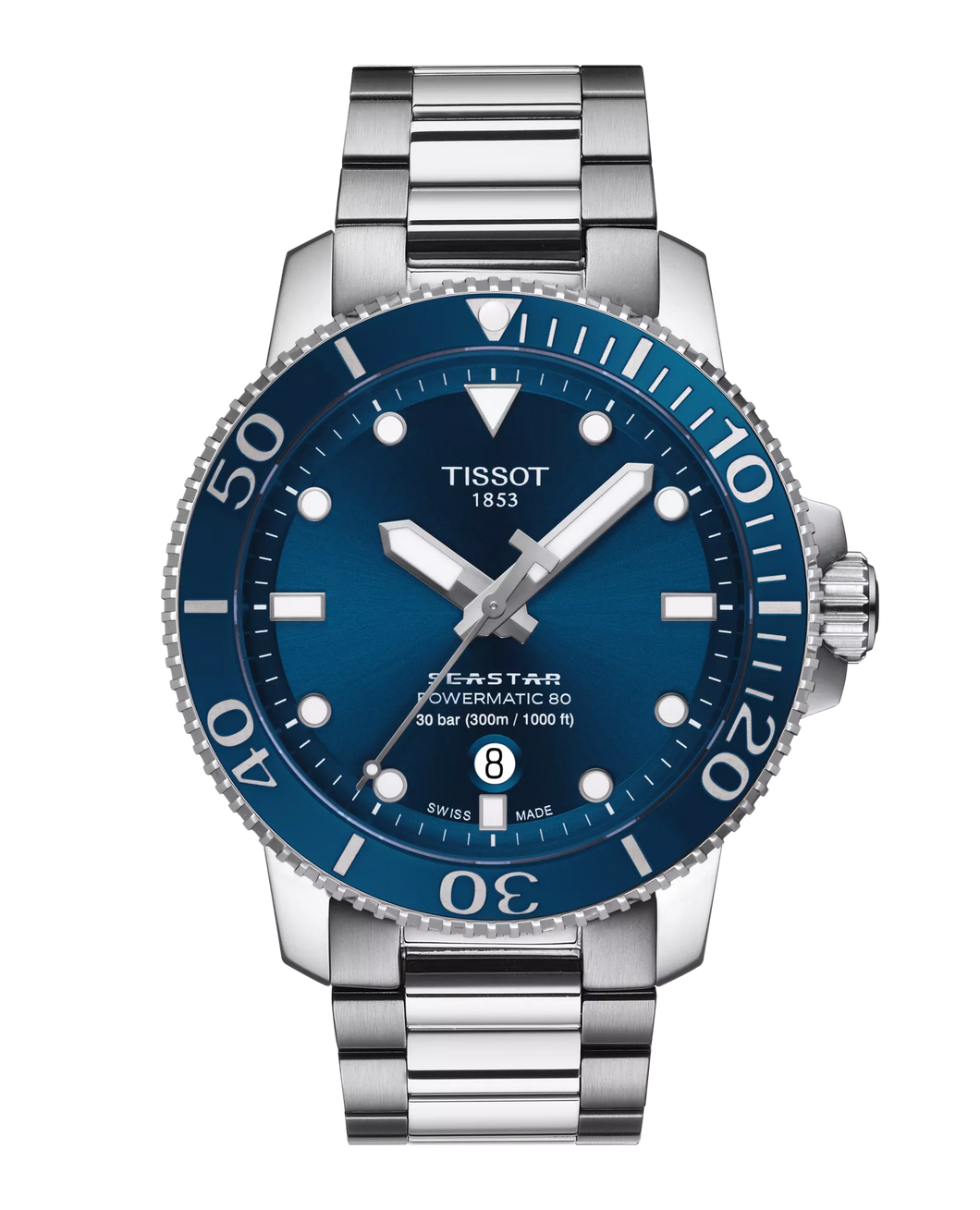 Tissot Seastar 1000 Powermatic 80 43mm t120.407.11.041.03 - Arnik Jewellers