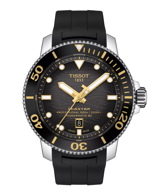 Tissot Seastar 2000 Powermatic 80 46mm T120.607.17.441.01 - Arnik Jewellers