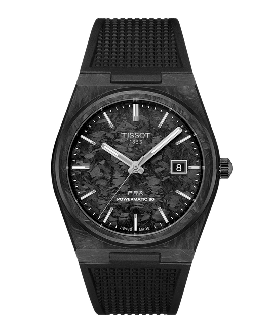 Tissot PRX Powermatic 80 40mm Carbon T137.907.97.201.00 - Arnik Jewellers