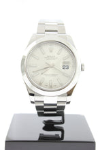 Load image into Gallery viewer, Rolex Datejust II Stainless Steel 41mm Silver Dial Oyster 116300 - Arnik Jewellers
