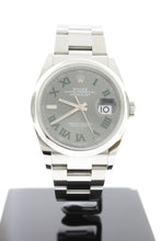 Load image into Gallery viewer, Rolex Datejust 36mm Wimbledon Oyster Stainless Steel 126200 - Arnik Jewellers
