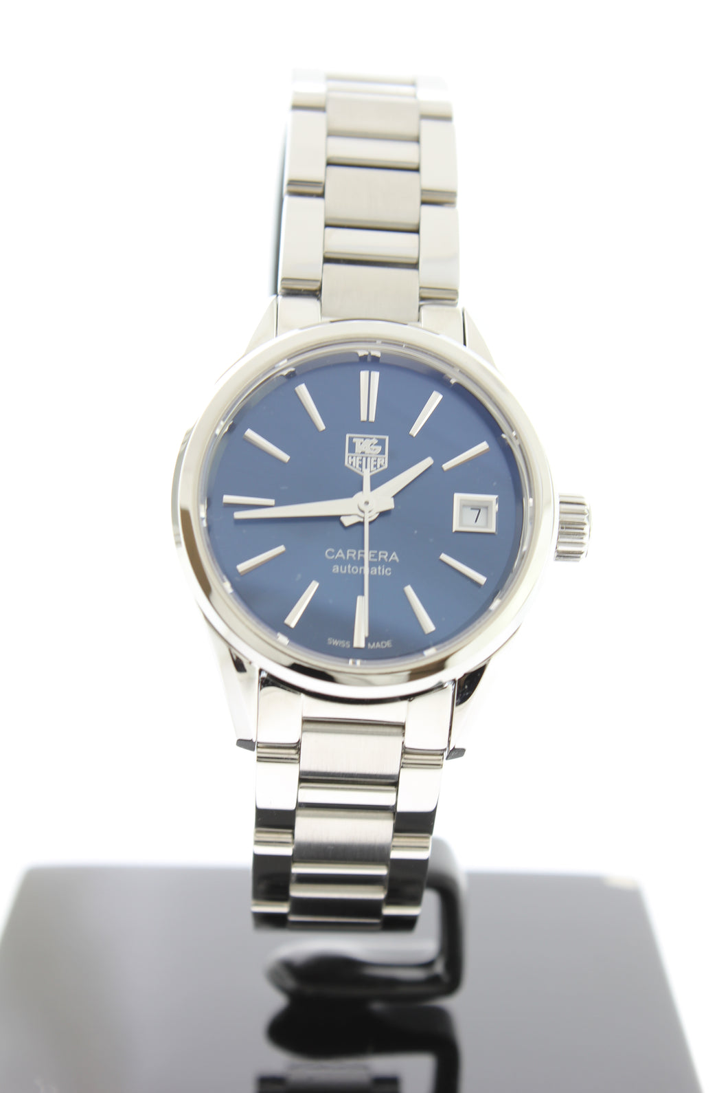 Tag Heuer Carrera Lady Calibre 9 Automatic 28mm Blue Dial WAR2419 - Arnik Jewellers