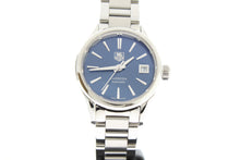 Load image into Gallery viewer, Tag Heuer Carrera Lady Calibre 9 Automatic 28mm Blue Dial WAR2419 - Arnik Jewellers
