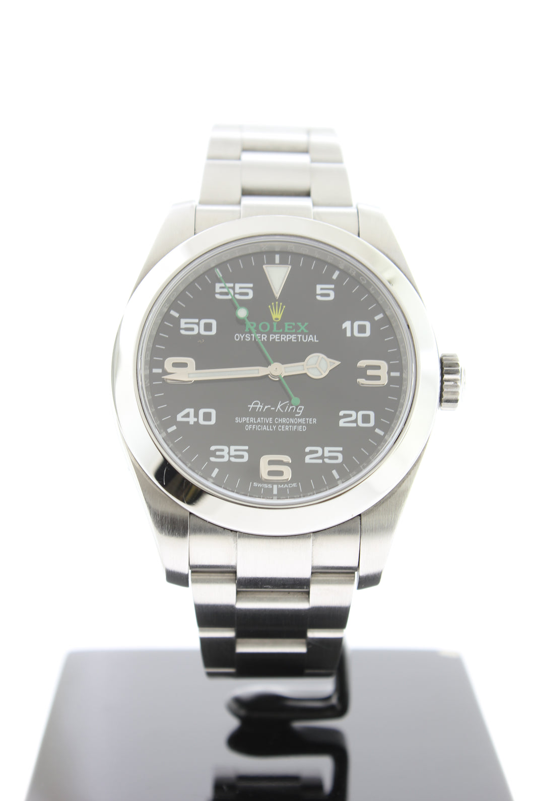 Rolex Air King Oyster Perpetual 116900 Black Dial Stainless Steel 40mm - Arnik Jewellers