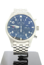 Load image into Gallery viewer, IWC Pilot Automatic Chronograph 43mm IW377710 Stainless Steel Black Dial - Arnik Jewellers
