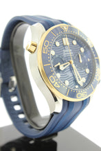 Load image into Gallery viewer, Omega Seamaster 18K Yellow Gold &amp; Steel Diver 300M Co-Axial Master Chronograph Chronometer 44mm Blue Wave 210.22.44.51.03.001 - Arnik Jewellers
