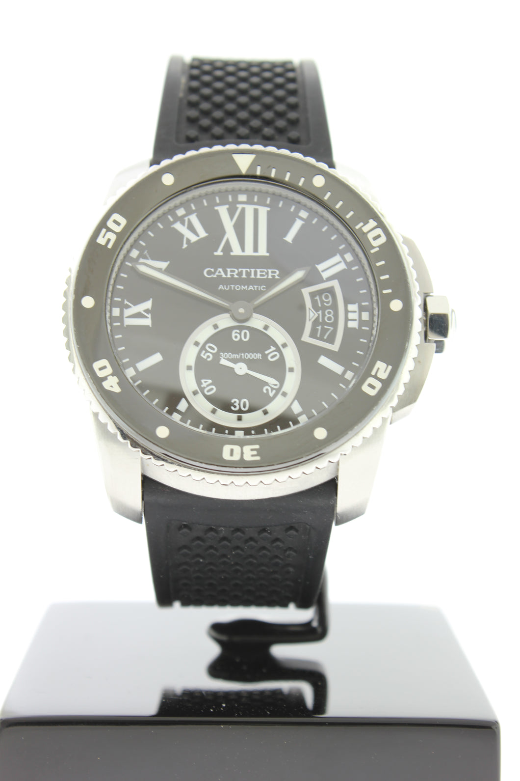 Cartier Calibre De Cartier Diver Stainless Steel 42mm Automatic 3729 - Arnik Jewellers