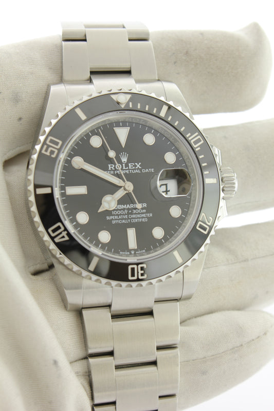 Rolex Submariner Date Oyster Stainless Steel Automatic 41mm Ceramic Bezel 126610LN - Arnik Jewellers