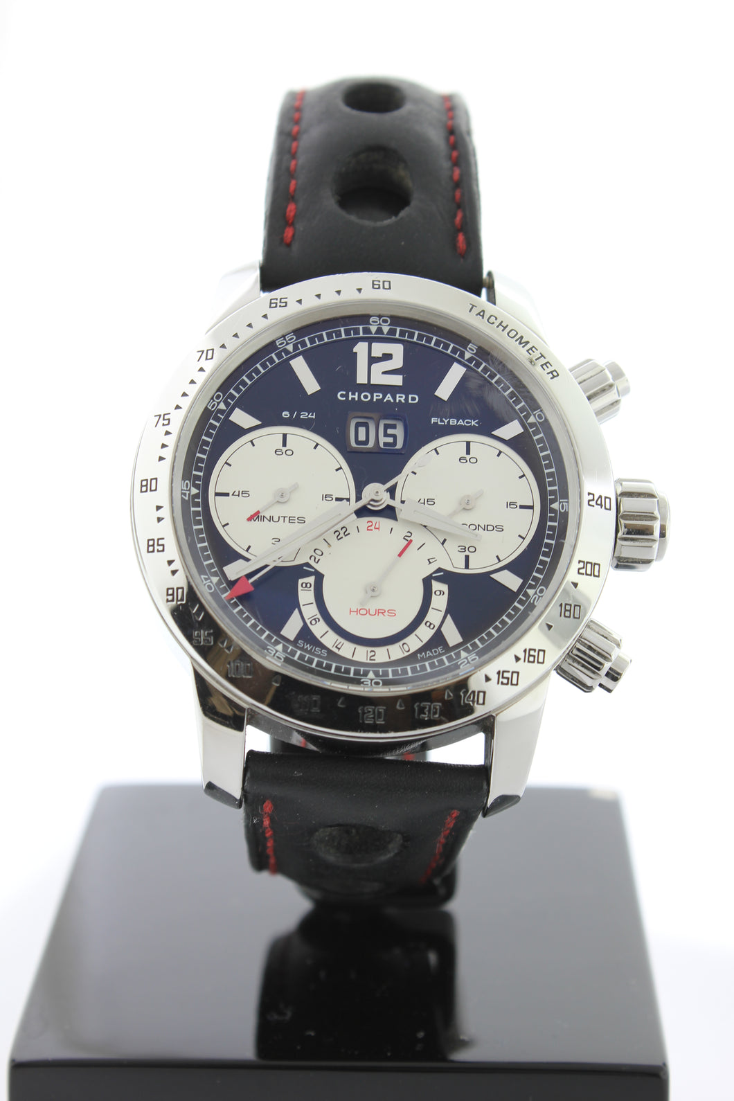 Chopard Limited Edition Jacky ICKX Mille Miglia Flyback Automatic Chronograph Stainless Steel 8998 - Arnik Jewellers