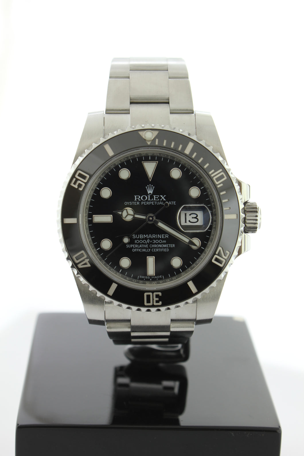 Rolex Submariner Date Oyster Stainless Steel Automatic 40mm Ceramic Bezel 116610LN - Arnik Jewellers