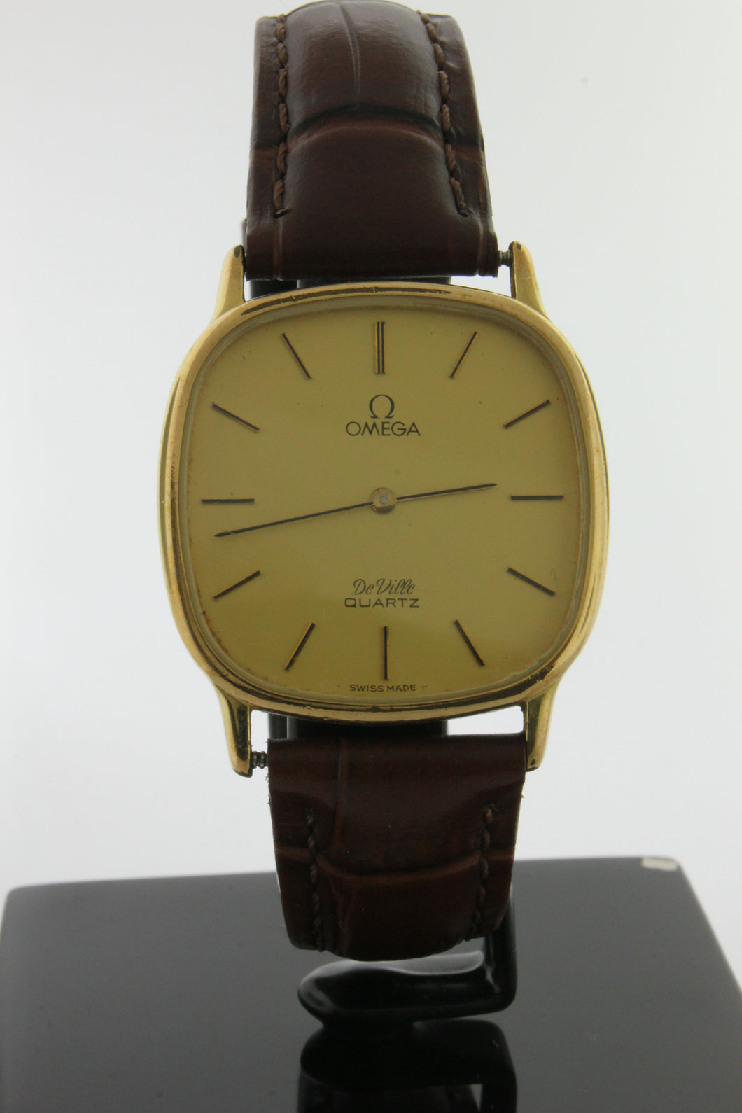 Omega De Ville Quartz Gold PVD 191.0131.1 Vintage 31mm - Arnik Jewellers
