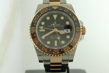 Load image into Gallery viewer, Rolex GMT Master II Root Beer 18K Rose Gold &amp; Stainless Steel 126711CHNR Ceramic 40mm - Arnik Jewellers
