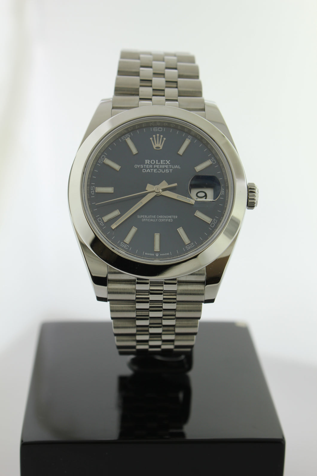 Rolex Datejust 41 Stainless Steel Blue Dial Jubilee 126300 - Arnik Jewellers