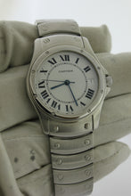 Load image into Gallery viewer, Carter Santos Ronde Automatic White Dial 33mm 1920 1 Stainless Steel - Arnik Jewellers
